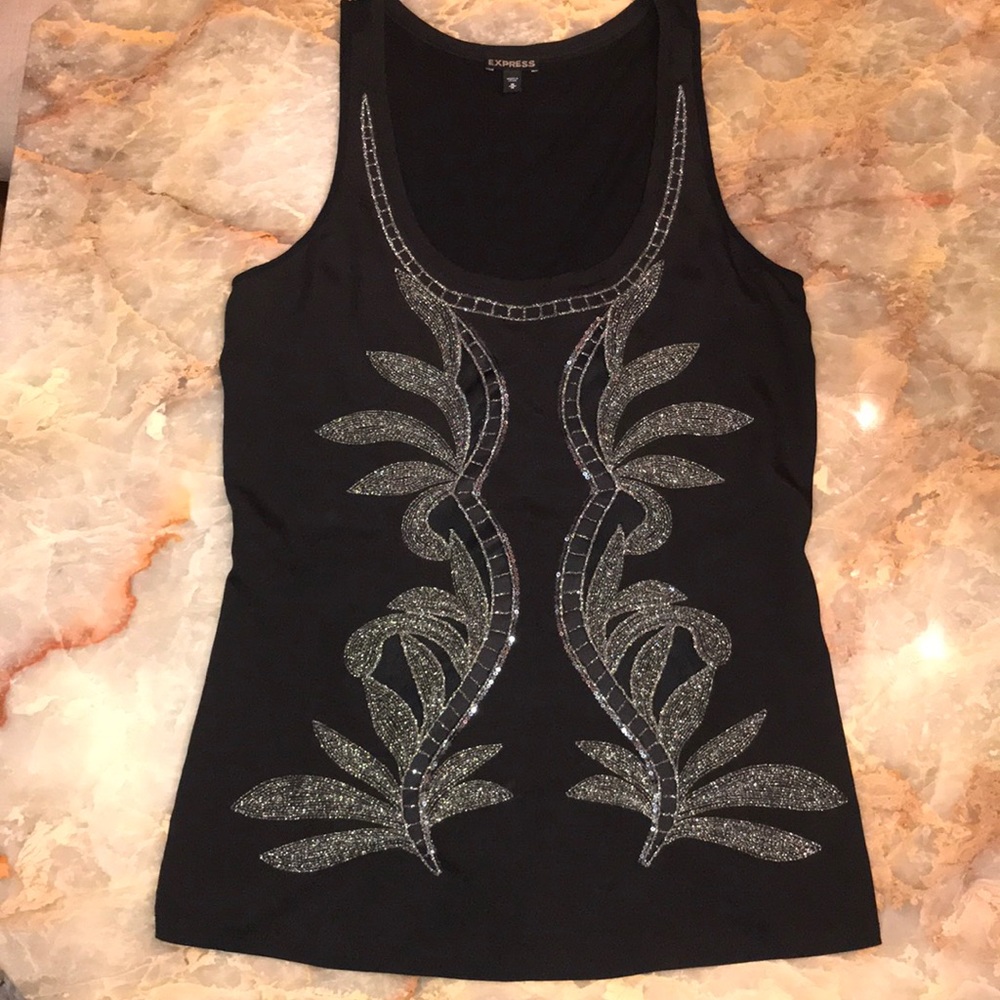 Express Embroidered Tank